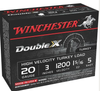 Winchester STH2035 Double X HV 20 Gauge 3" 1 5/16 oz 5 Shot 10 Rounds