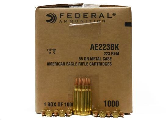 Federal .223 Remington 55gr FMJ