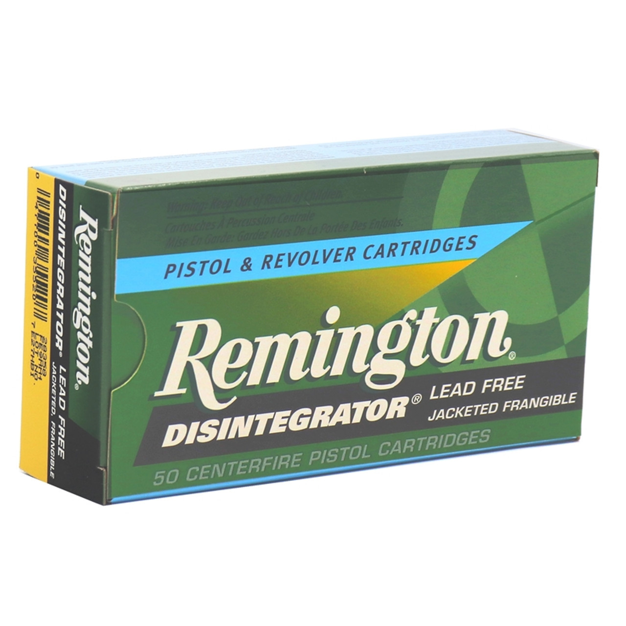 Remington Disintegrator Lead-Free 9mm Luger Ammo 101 Grain Jacketed Frangible - BH Ammo