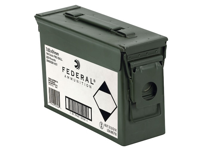 Federal 7.62x51 NATO 149gr – 220rd