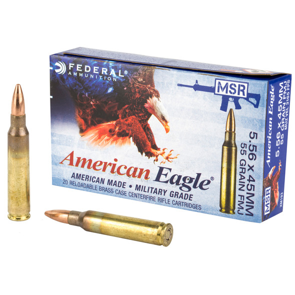 Federal American Eagle 556NATO 55 Grain Full Metal Jacket