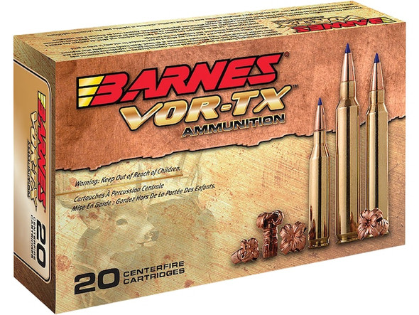 Barnes VOR-TX 6.5 PRC - 130 Grain - TSX Boat Tail Ammunition (32130)