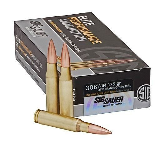 SIG SAUER Elite Performance .308 Win OTM 175 grain