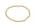 Alex Carol Gold 3mm Ball & Shell Clover Bracelet