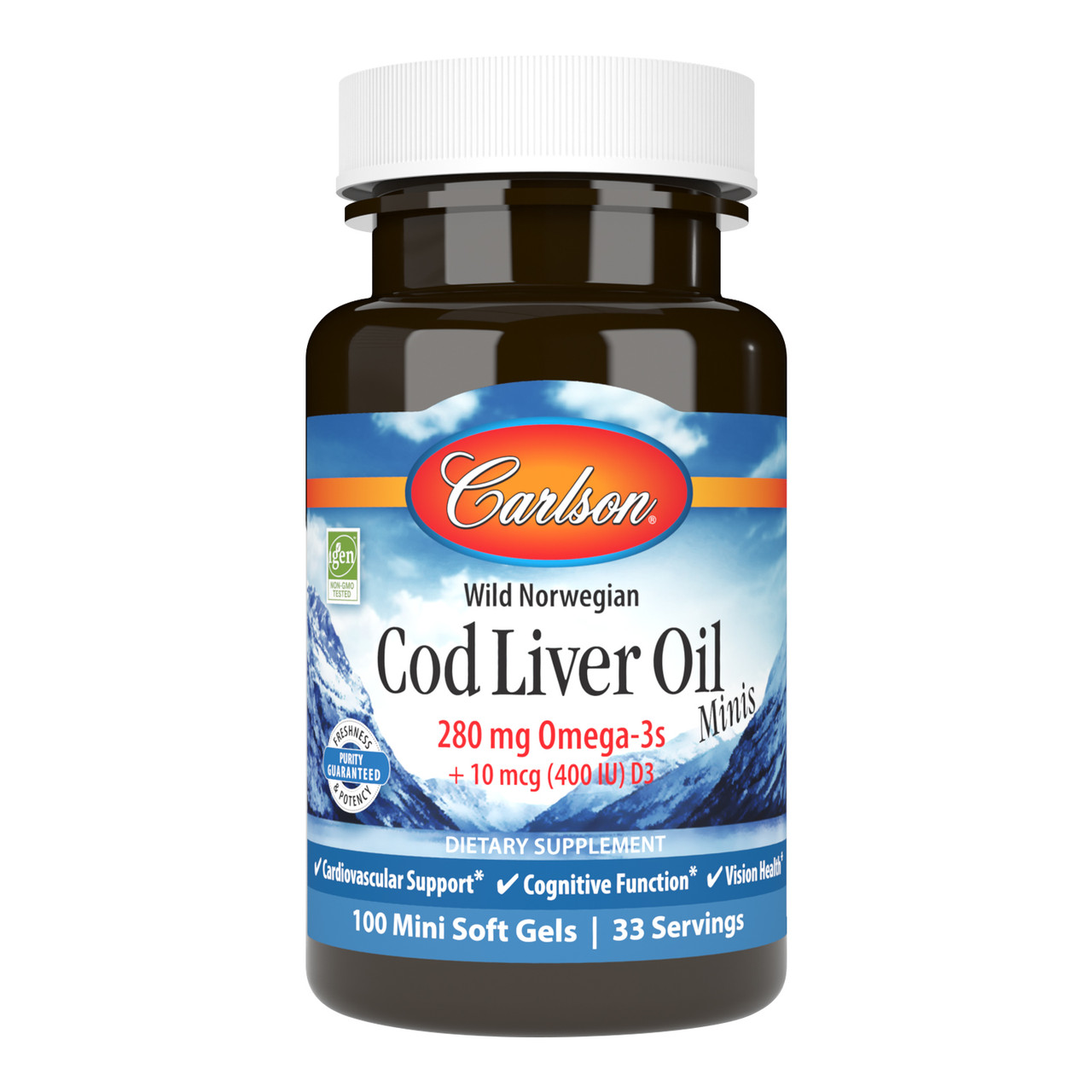 Get Your Daily Dose of Omega-3s with Mini Fish Oil Pills | Carlson Labs
