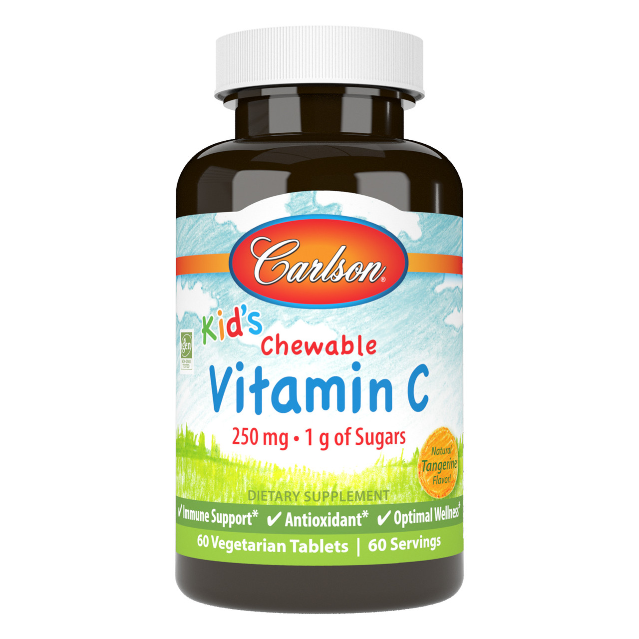 Chewable Children's Vitamin C | Boost Immunity Naturally | Carlson Labs