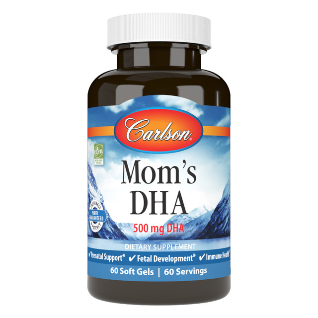 During pregnancy, DHA supports healthy brain function and mood in moms and promotes healthy brain and vision development in growing children. sku_1561-UPC dha supplement pregnancy
