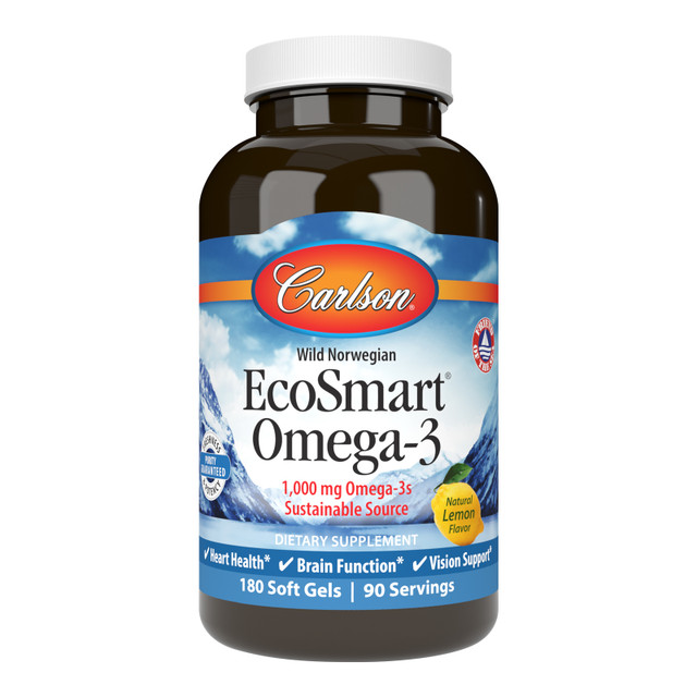 Each serving provides 1,000 mg of the beneficial omega-3s EPA and DHA, which support heart, brain, vision, and joint health.​ sku_1802-UPC