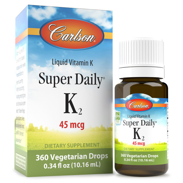 Super Daily® K2 provides vitamin K2 as MK-7, an enhanced, bioactive form of vitamin K that has superior retention in the body.