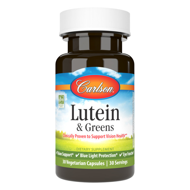 Lutein & Greens provides lutein and naturally occurring zeaxanthin in a base of kale and spirulina.  sku_8668-UPC