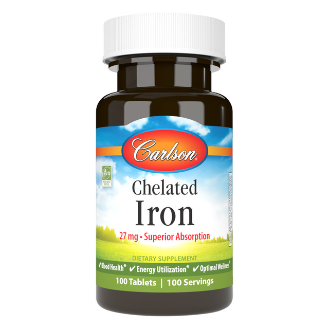 Iron has the key job of delivering oxygen to every cell in our body through red blood cell production. It's stored in the liver, bone marrow, spleen, and muscles. sku_5571-UPC chelated iron, chelated iron supplement, chelated iron vs iron