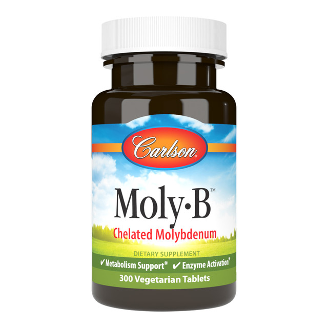 Moly-B tablets provide 500 mcg of molybdenum from 20 mg of molybdenum glycinate.  sku_5643-UPC molybdenum health benefits, molybdenum supplement, molybdenum glycinate