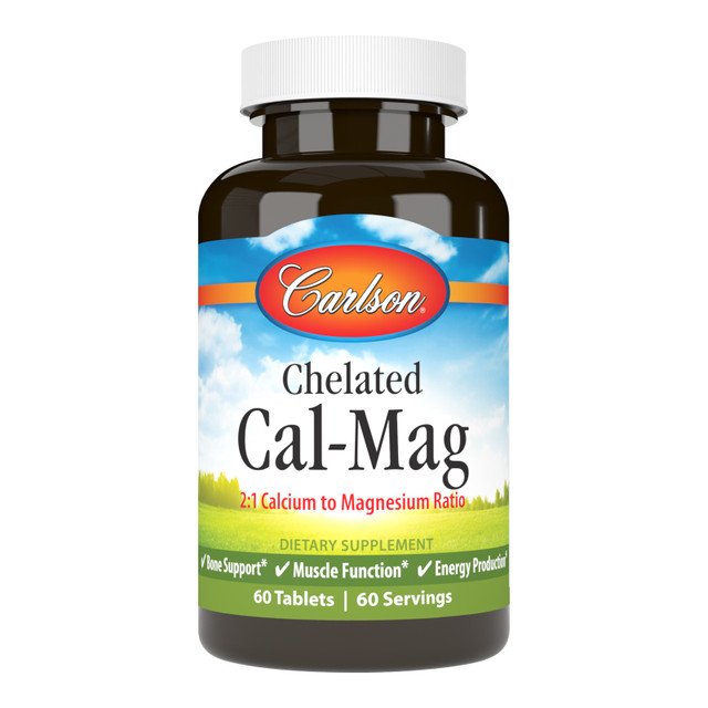 Calcium and magnesium work closely together to support healthy bones and natural energy production. sku_5470-UPC