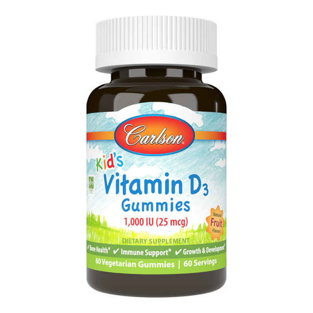 Kid's Vitamin D3 Gummies provide 1,000 IU of vitamin D3 in a single gummy, which promotes teeth, bone, and muscle health. vitamin d gummies for kids, vitamin d chewable gummies, vitamin d gummies