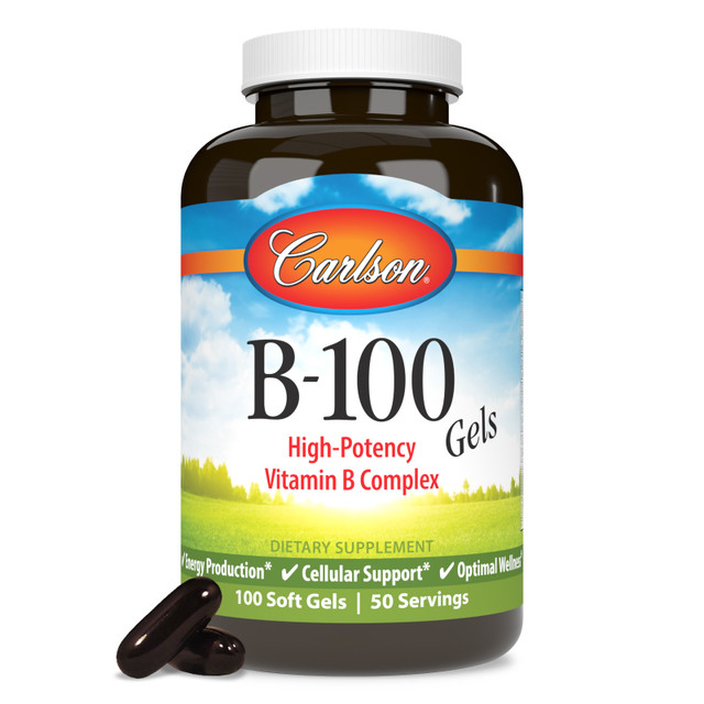 B-100 Gels provide important B-complex vitamins, which are essential for converting the fats, proteins, and carbohydrates from the food we eat into energy. b100 vitamin, high potency b complex