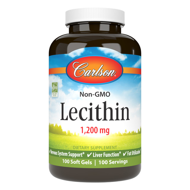 Lecithin, derived from soybeans, is a natural source of choline, inositol, and phospholipids for healthy nervous system/liver function, and fat utilization. sku_8621 lecithin function, lecithin supplements, lecithin choline