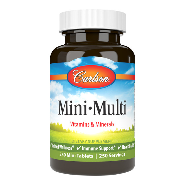 Mini-Multi delivers important vitamins and minerals in a small, easy-to-swallow tablet to promote optimal wellness. sku_4136 mini vitamins, mini multivitamin, small multivitamins