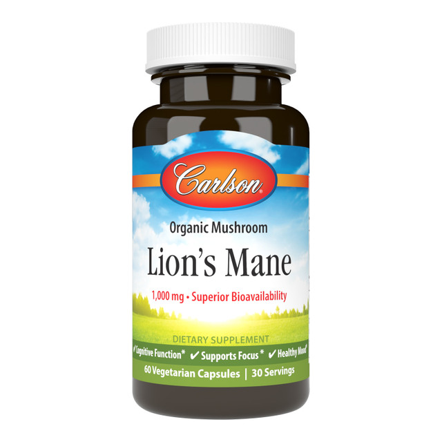 Lion's Mane, known as "the smart mushroom," are large, white mushrooms that resemble a lion's mane. They're rich in vitamins such as thiamine, riboflavin, and niacin and also provide minerals such as manganese, zinc, and potassium.  SKU_8640 lions mane mushroom benefits, lions mane mushroom supplements