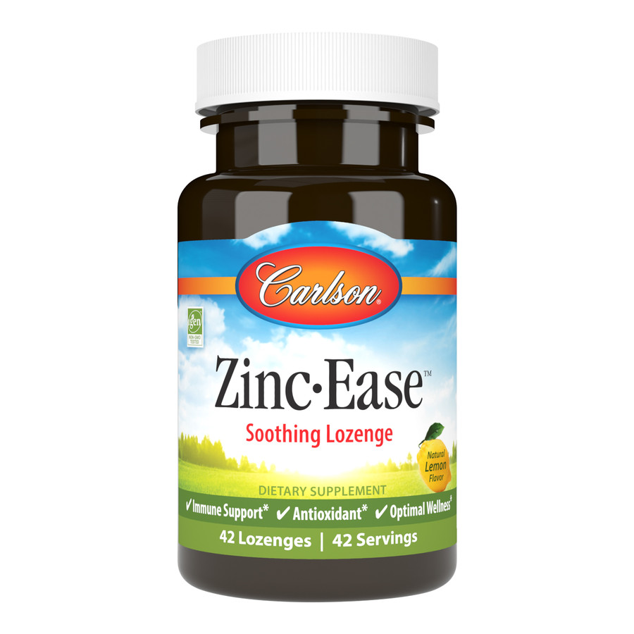 Zinc-Ease lozenges provide 10 mg of zinc to support and maintain healthy immune system function and to promote antioxidant activity.