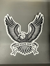 Free State Gun Co "Old School Eagle" Sticker