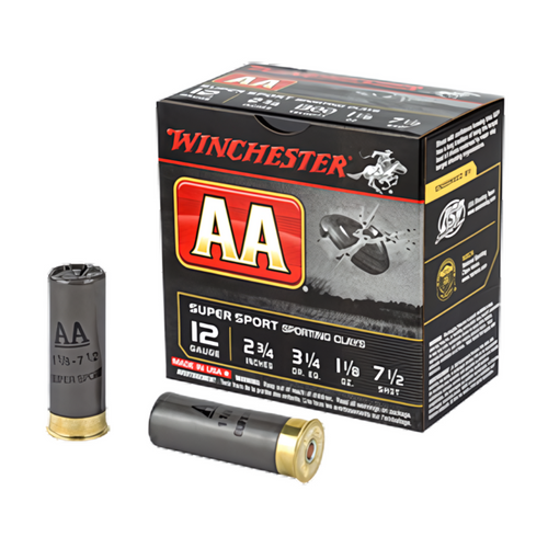 WIN AA 12 Gauge Ammo 250 Round Case