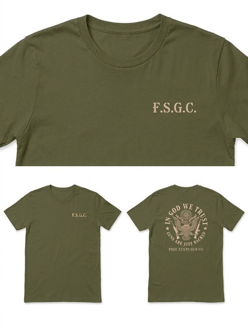 Free State Gun Co "In God We Trust" Shirt