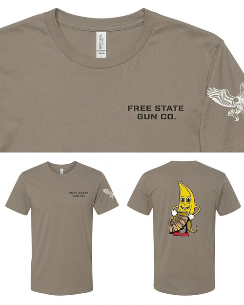 Free State Gun Co Banana Mag Shirt
