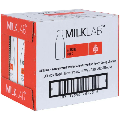 Milk Lab Almond Milk  8 X 1L