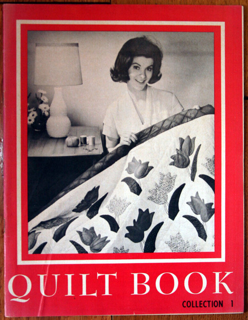 QUILT BOOK Collection 1 Vintage 16 Patterns - Sunbonnet Girls Butterfly Cowboy 