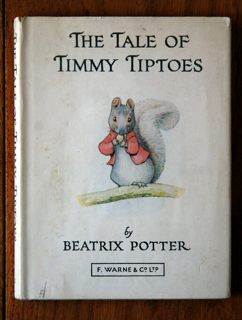 The Tale of Timmy Tiptoes by Beatrix Potter HC/DJ Frederick Warne & Co. Vintage