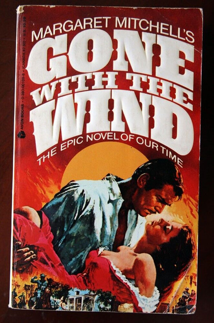 Gone with the Wind by Margaret Mitchell 1973 First Avon Books Printing Paperback