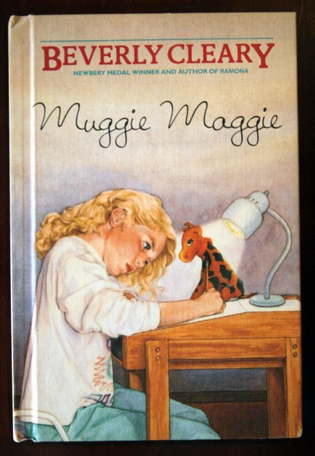 Muggie Maggie by Beverly Cleary 1990 Hardcover Weekly Reader Book PENMANSHIP