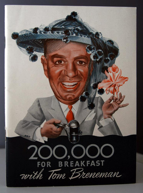 200,000 for Breakfast with Tom Breneman 1943 Kellogg Company Advertising Book