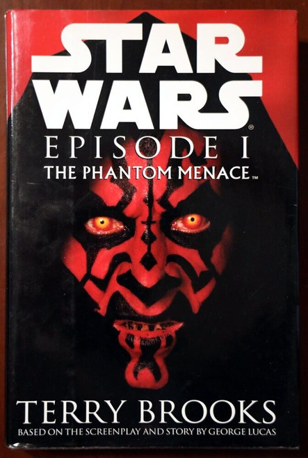 STAR WARS EPISODE I The Phantom Menace by Terry Brooks 1st Edition HC/DJ 1999