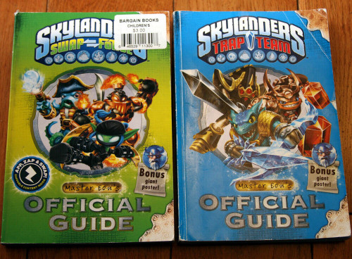 SKYLANDERS Trap Team /Swap Force OFFICIAL GUIDE Book Lot Master Eon's Video Game