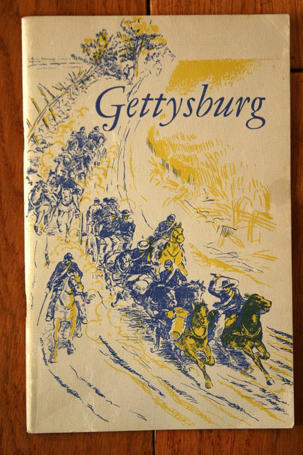 GETTYSBURG: National Military Park PA 1954 National Park Service Handbook #9