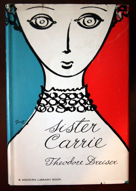 SISTER CARRIE by Theodore Dreiser 1927 Modern Library #8 HC/DJ