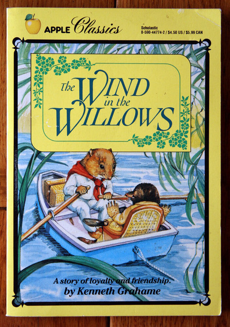 The Wind in the Willows by Kenneth Grahame 1987 Apple Classics Paperback