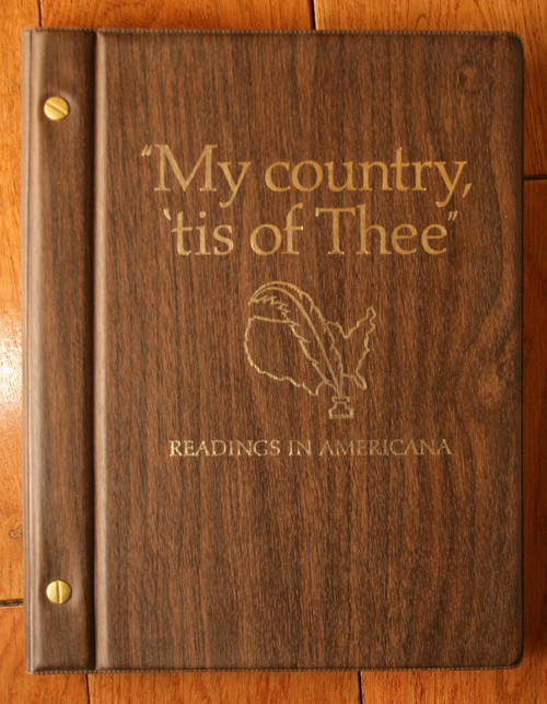 "My Country, tis of Thee" Readings in Americana 1975 Wyomissing Corporation PA