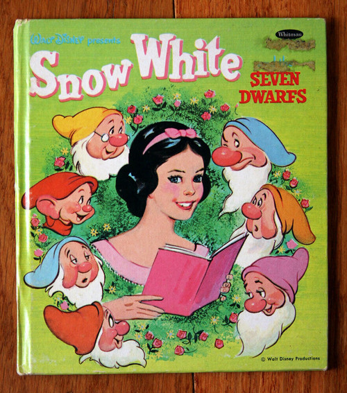 Walt Disney's Snow White and the Seven Dwarfs 1957 Vintage Whitman Tell-A-Tale