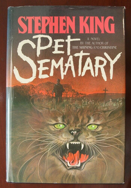 PET SEMATARY by Stephen King 1983 First BCE HC/DJ Doubleday VERY NICE CONDITION