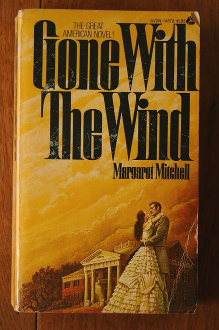 GONE WITH THE WIND by Margaret Mitchell 1973 Vintage Avon Paperback GWTW 6th Pr.
