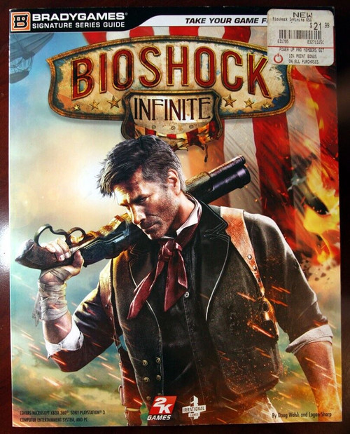 BIOSHOCK INFINITE Official Strategy Guide 2013 DK BRADYGAMES Xbox 360 PS3 PC