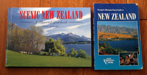 SCENIC NEW ZEALAND Pictorial Yearbook by Peter Morath + Thomas Cook Travel Guide