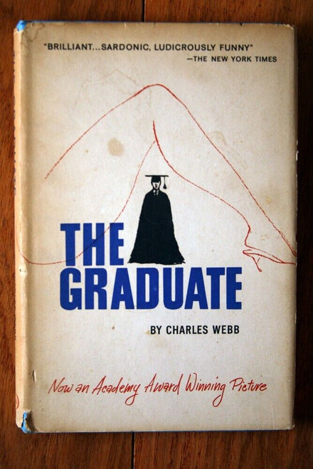 The Graduate by Charles Webb 1963 HC/DJ Vintage Book Club Edition