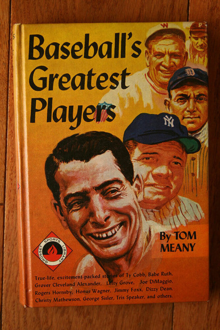 Baseball's Greatest Players by Tom Meany 1971 Big League Baseball Library #2405