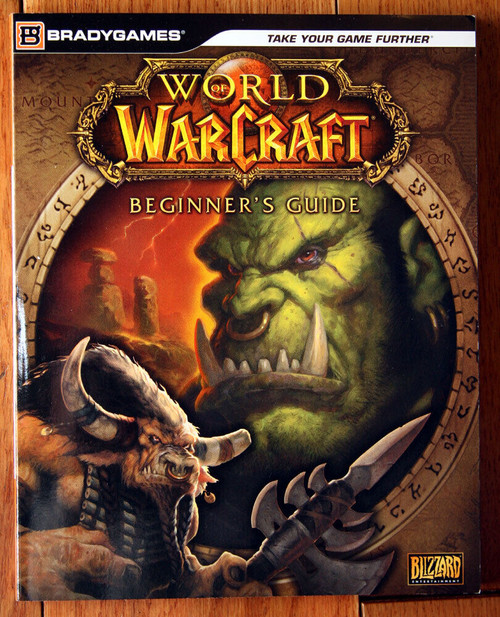 WORLD OF WARCRAFT Beginner's Guide (2011) Bradygames Video Game Manual Blizzard