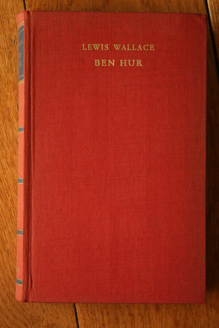 BEN HUR by Lewis Wallace Vintage Red Hardcover c. 1960's GERMAN LANGUAGE TEXT