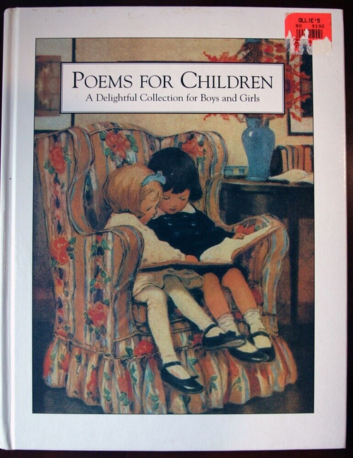 POEMS FOR CHILDREN by Kate James 1993 Derrydale Books Hardcover Children's Book