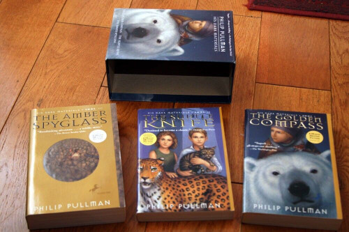 HIS DARK MATERIALS by Philip Pullman 3-Volume Boxed Set 3 Paperback Books 1996